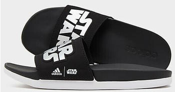 Adidas Star Wars Kids Comfort Adilette core black silver metallic cloud white