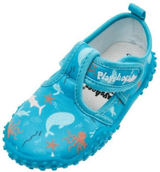 Playshoes Aqua-Schuh Meerestiere blau türkis