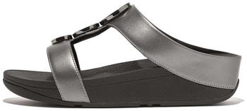 FitWear Halo Bead-Circle Metallic H-Bar Slides schwarz