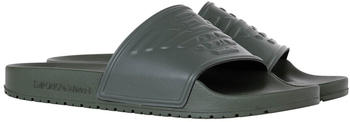 Emporio Armani Badeschuhe BOLD LOGO grün