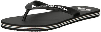 Quiksilver Zehentrenner Molokai schwarz weiß 9174698
