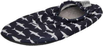 Slipstop Hausschuhe Badeschuhe Dive Haie navy