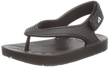 FitWear IQushion Kinder ergonomische Rückengurt Flip Flops schwarz