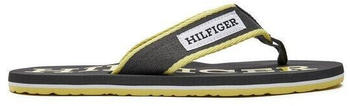 Tommy Hilfiger Zehentrenner Patch Hilfiger Beach Sandal grau