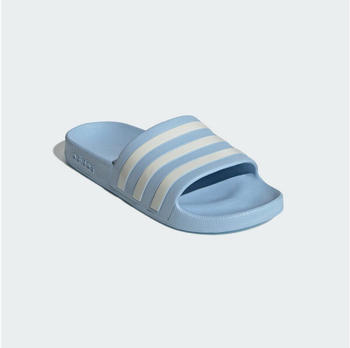 Adidas Aqua adilette Glow Blue Zero Metalic Zero Metalic