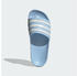 Adidas Aqua adilette Glow Blue Zero Metalic Zero Metalic