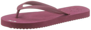 flip*flop Zehentrenner Sommerschuh rot weinrot