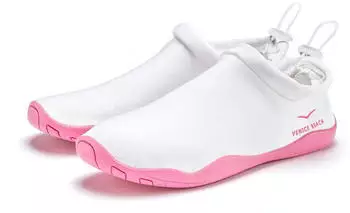 Venice Beach Aquaschuh Badeschuh Slipper Wasserschuh ultraleicht und schnelltrocknend rosa wei&szlig; ros&eacute;