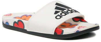 Adidas Badeschuhe Adilette Comfort weiß schwarz Damen