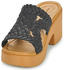 Crocs Pantoffeln Brooklyn Woven Slide Heel schwarz