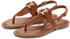 Lascana Zehentrenner Sandale Pantolette Schmuckelement braun camelfarben VEGAN