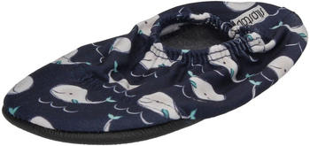 Slipstop Hausschuhe Badeschuhe Willy Wal blau