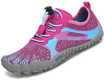 Saguaro Kinder Barfußschuhe Chaser Fast I rosenrot