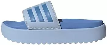 Adidas Adilette Platform Women blue dawn/blue fusion metallic (HQ6181)
