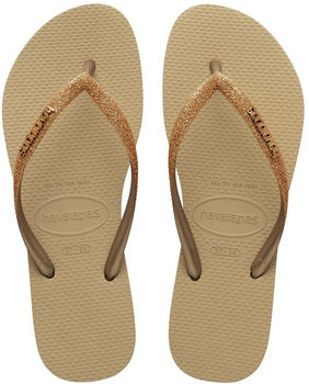 Havaianas Slim Glitter W gold
