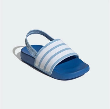 Adidas Adilette clear sky cloud white bright royal