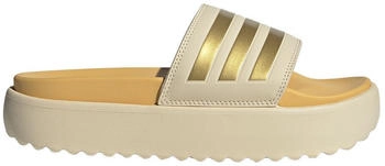 Adidas Adilette Platform Women crystal sand/gold metallic/semi spark (IF3422)
