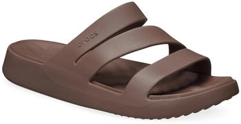 Crocs Getaway Strappy Sandale braun