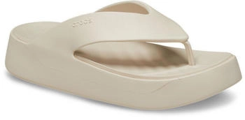 Crocs Getaway Platform Flip Flops golden