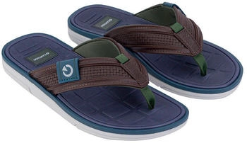 Cartago Lyon II Thong AD Flipflop grau braun blau