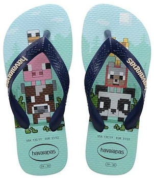 Havaianas Minecraft Mini Me Flipflop lavendelblau