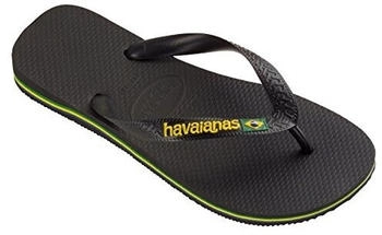 Havaianas brasil logo bequeme und langlebige badelatschen brasilien-flagge und rutschfester sohle farbigen streifen