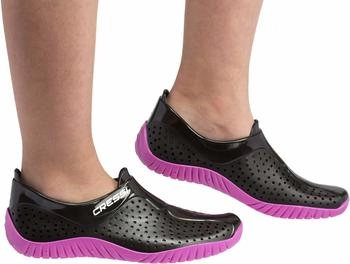 Cressi Wasserschuhe schwarz pink
