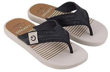 Cartago ISTAMBUL DEDO AD Flipflop beige schwarz