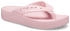 Crocs Baya Platform Flip Sandale petal pink