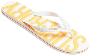Superdry Vegane Flip Flops weiß
