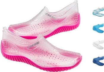 Cressi Water Shoes transparent rosa