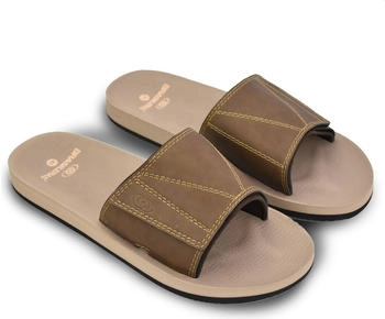 Brasileras Zehensandalen rutschfeste Sohle braun