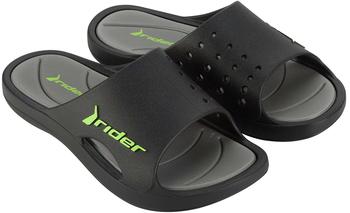 Rider Bay XIII AD Schiebe-Sandalen schwarz grau