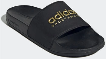 Adidas SHOWER ADILETTE Badesandale Core Black Matte Gold