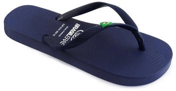 Brasileras Clasica Brasil NL Flip-Flops UBCLA26-Blue-31-32