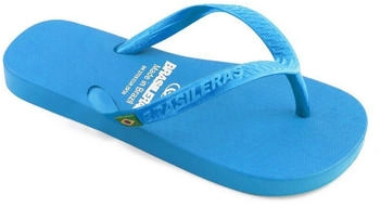 Brasileras Clasica Brasil NL Flip-Flops UBCLA18-LT Blue-33-34