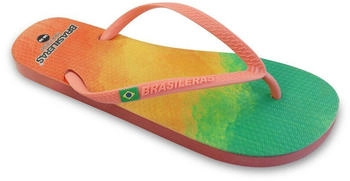 Brasileras Flip Flops den Strand rosa