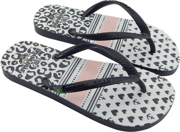 Brasileras Kinder-Strand-Flip-Flops BRASILERAS schwarz