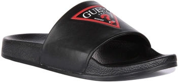 Guess Slider Flatsole Logo Colico Sandale wei&szlig;