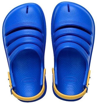 Havaianas Kids Clog Stern blau gelb gold