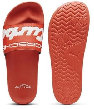 Puma PL Leadcat 2 0 Slide Sandale rot wei&szlig;