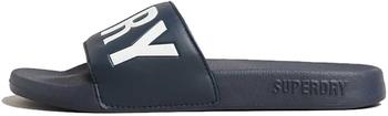 Superdry Code Core Vegan Damen Flip-Flops blau weiß