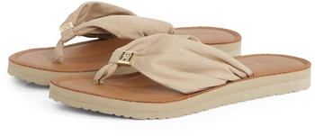 Tommy Hilfiger TH ELEVATED BEACH SANDAL Sommerschuh braun hellbraun