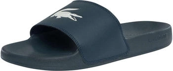 Lacoste Serve Slide 0 0 blaue schwarze Pantoletten