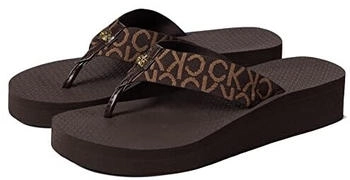 Calvin Klein Meena Flipflop braun multi 210