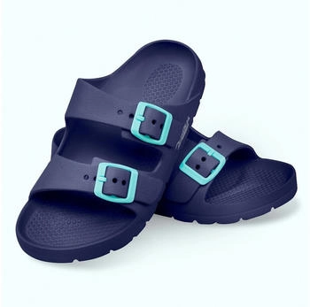 Aqua Speed Badelatschen Laredo Handtuch navy
