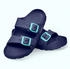 Aqua Speed Badelatschen Laredo Handtuch navy