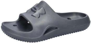 Under Armour UA B Locker V SL Slide-Sandale Castlerock Weiß