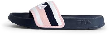 Fila Morro Bay Stripes Slipper wmn Slide Sandal navy pink