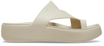 Crocs Getaway Platform Toe Loop Sandalen Sandstone